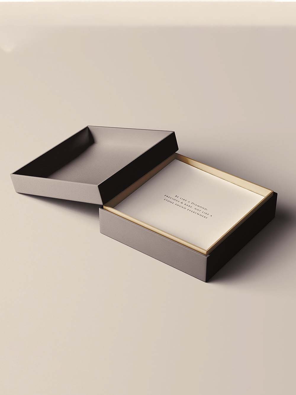 Box With Separate Lid