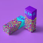 Fluorescent color boxes packaging
