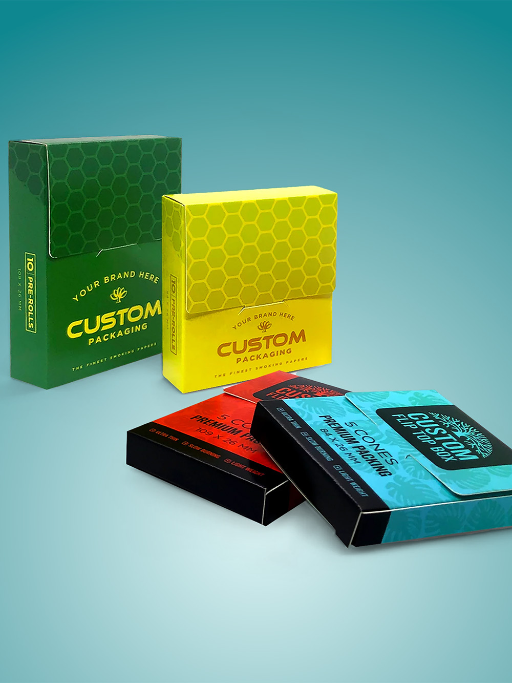 CBD Pre Rolls Boxes