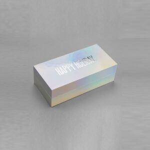 CUSTOM SILVER FOILING BOXES