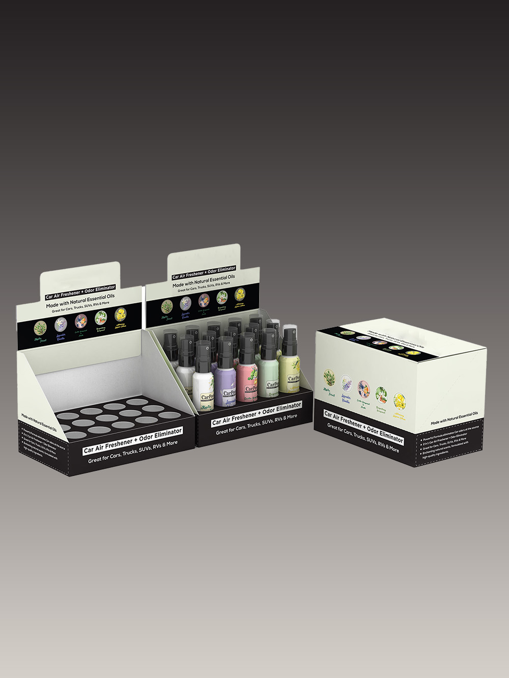 Custom Counter Display Box