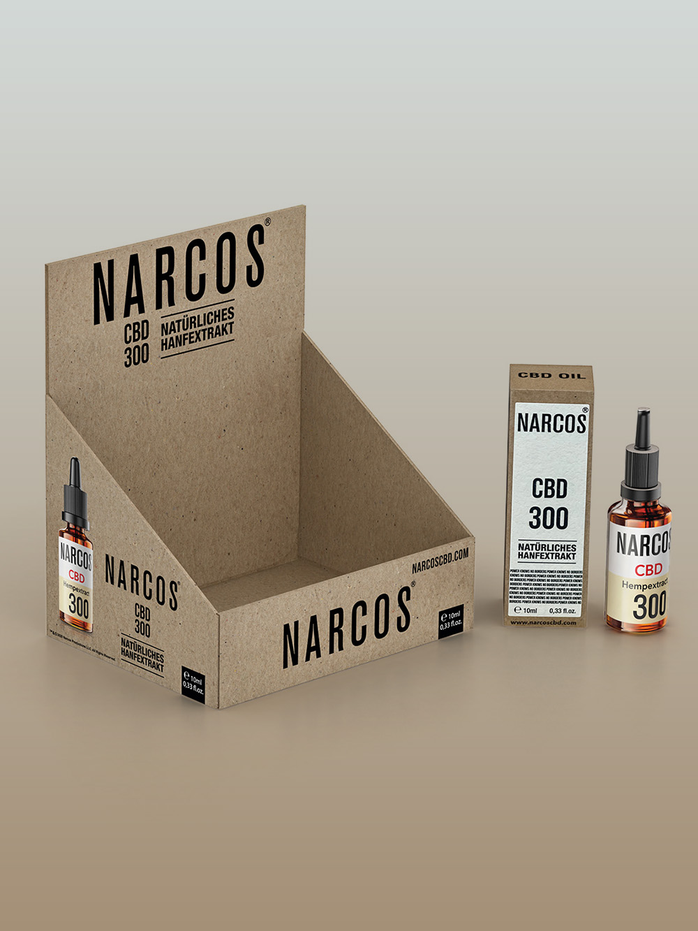 Custom Counter Display Box