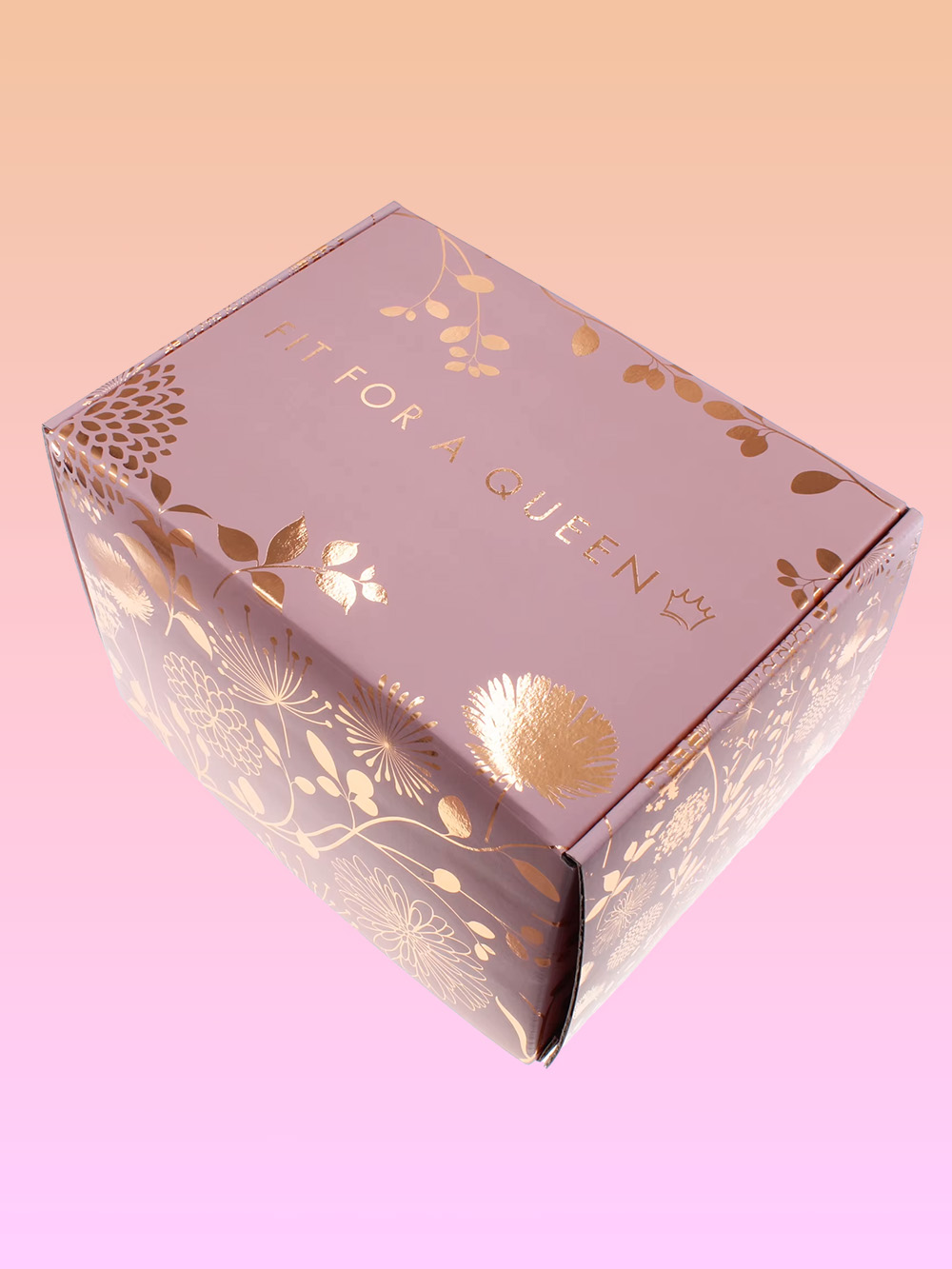 Premium custom copper foiling packaging boxes