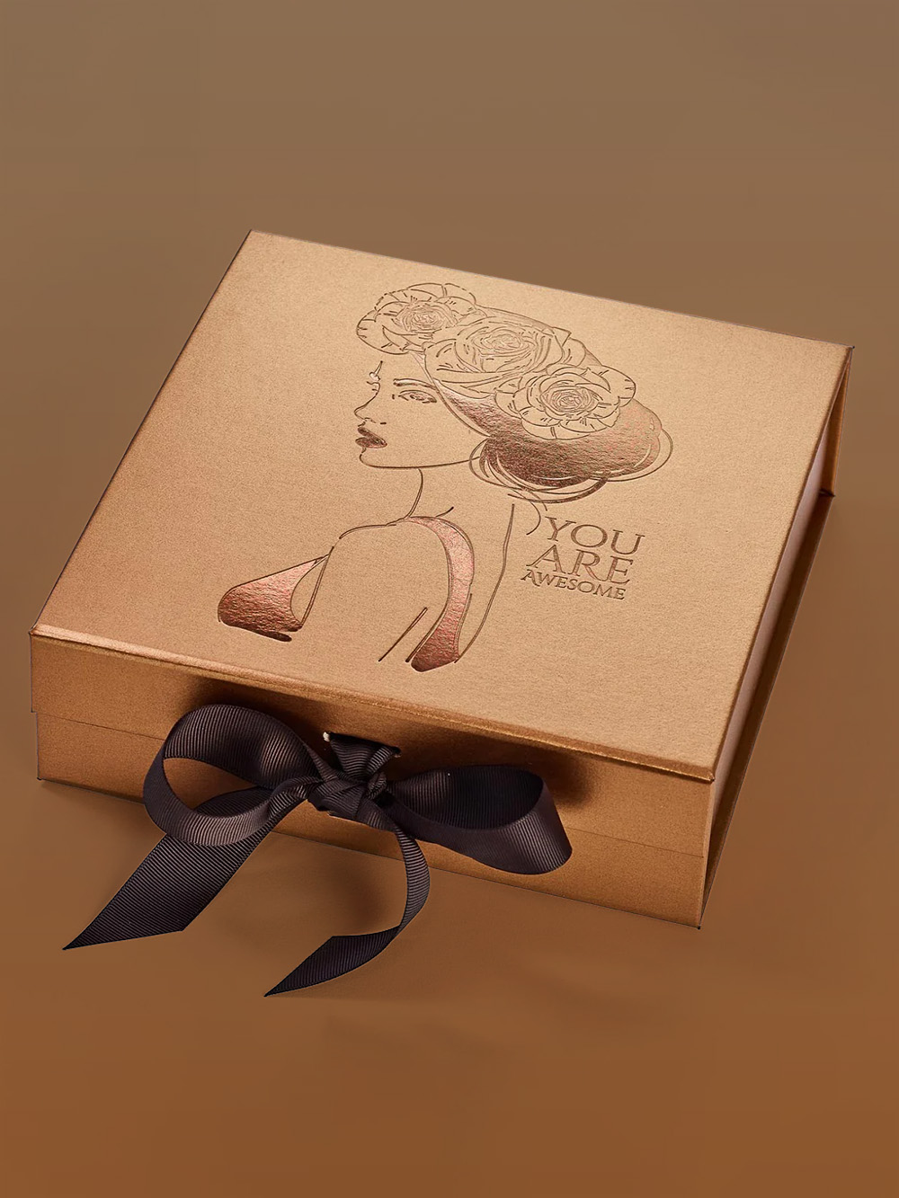 Premium custom copper foiling packaging boxes