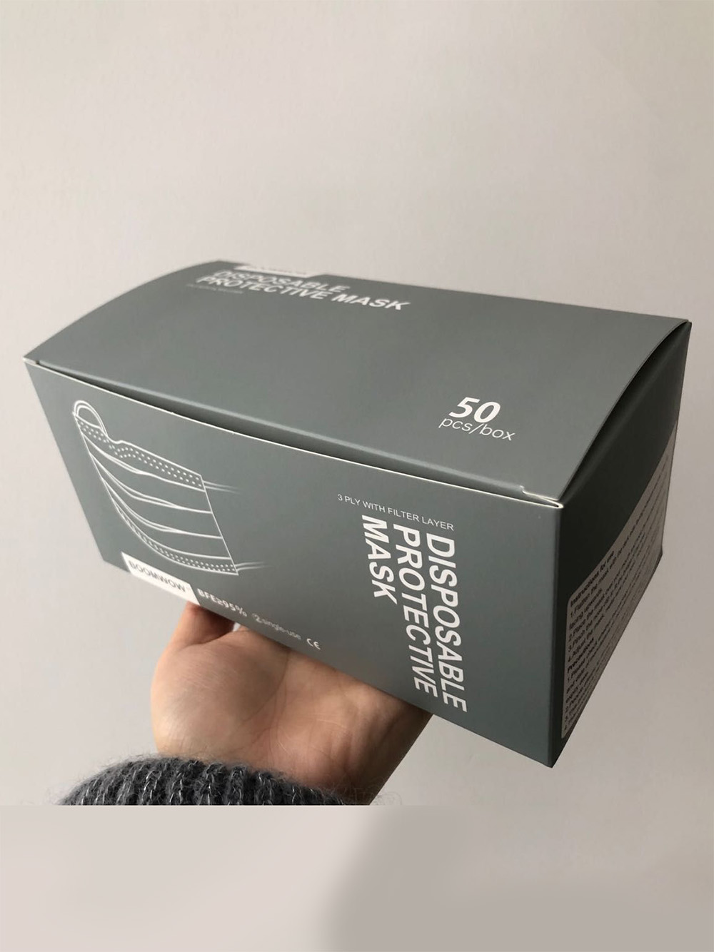 Custom Face Mask Box