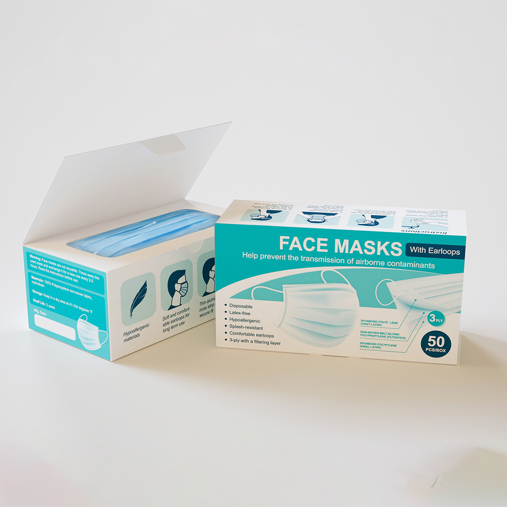 Custom Face Mask Box
