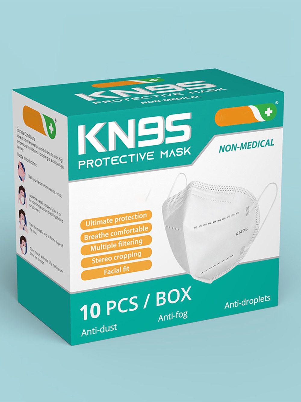 Custom Face Mask Box