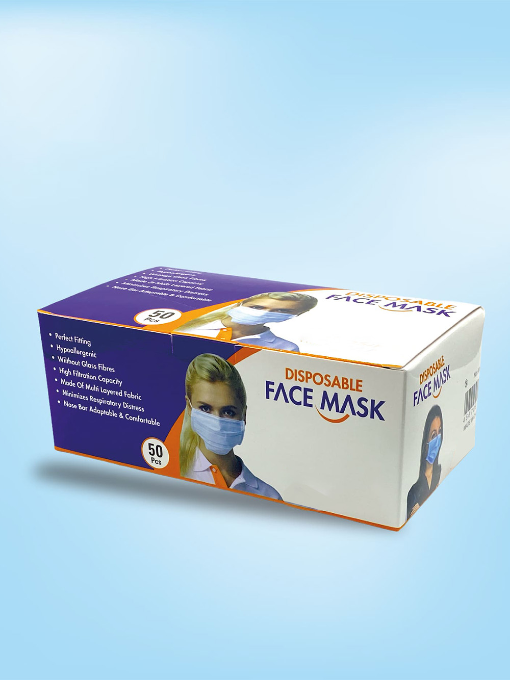 Custom Face Mask Box