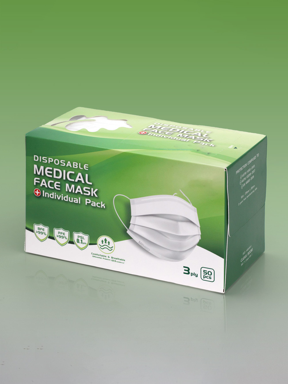 Custom Face Mask Box