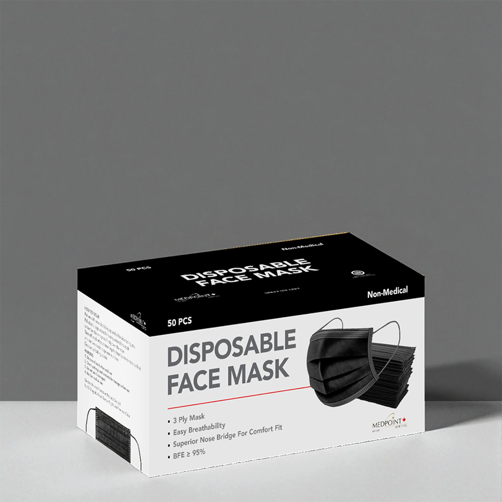 CUSTOM FACE MASK PACKAGING