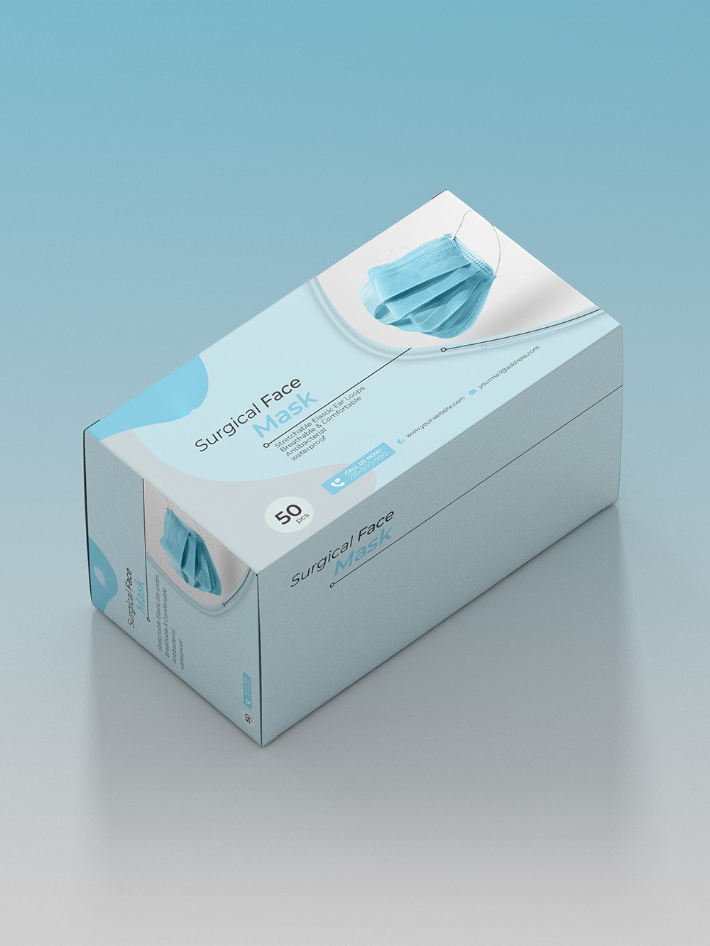 Custom Face Mask Box