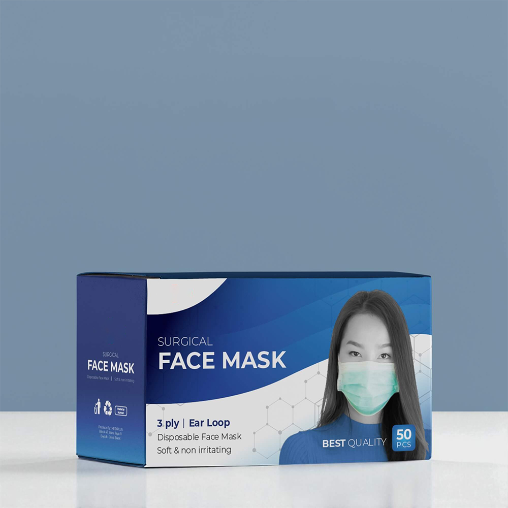 Custom Face Mask Box