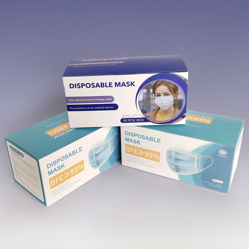 Custom Face Mask Box