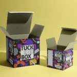 Premium eco friendly tuck packaging boxes