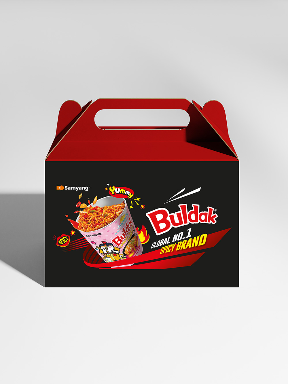 Eco Friendly Custom Gable Boxes for Food Packaging