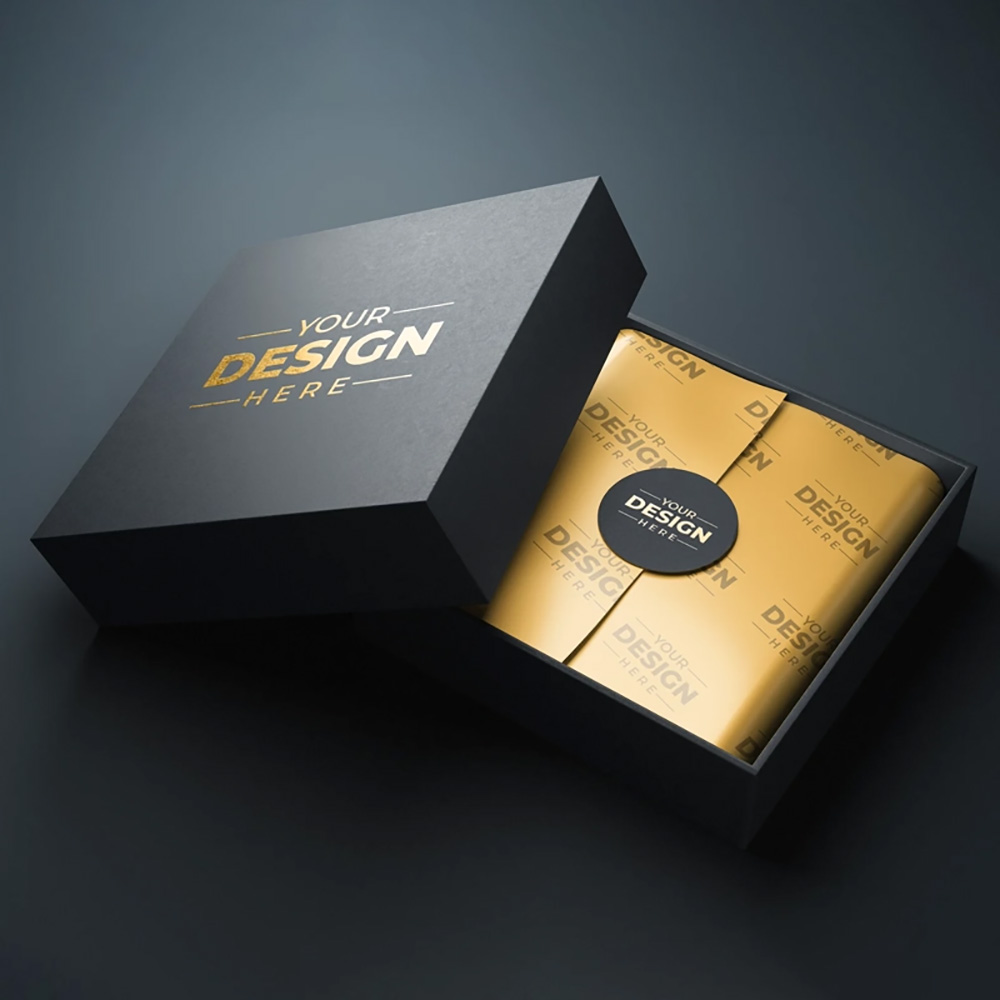 Custom Gold Foiling Boxes