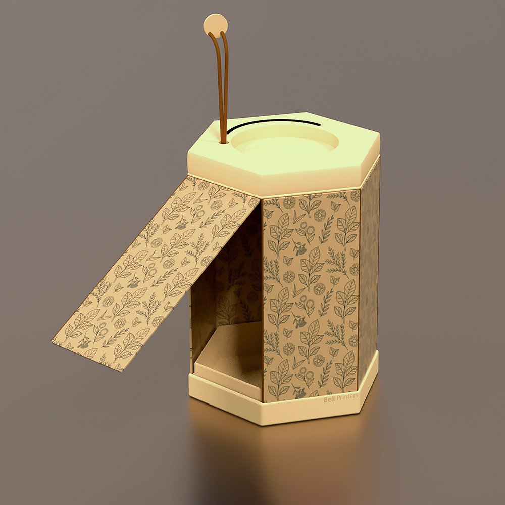 Custom Hexagon Boxes