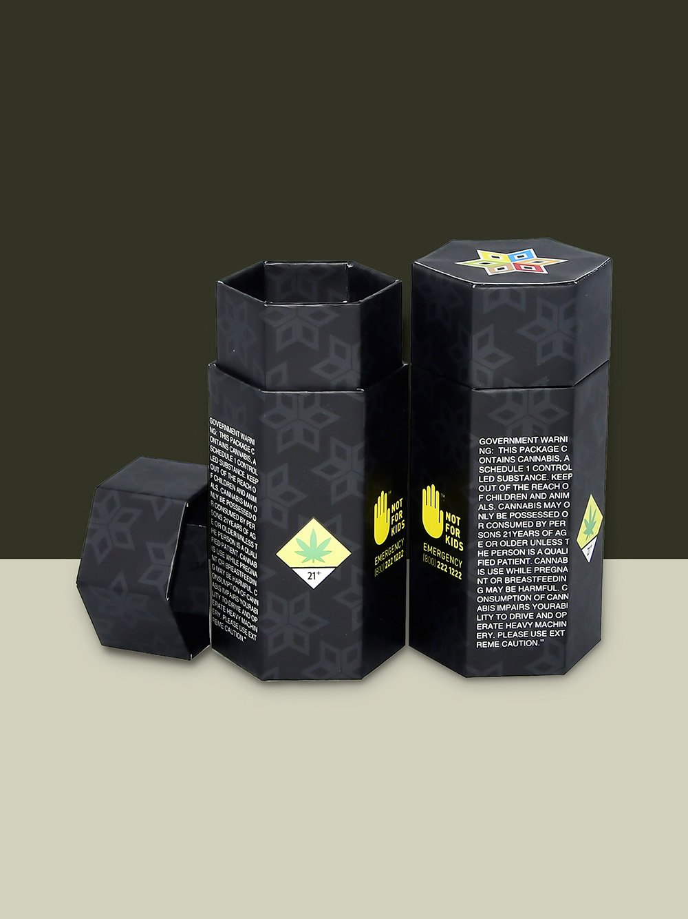 Custom Hexagon Boxes