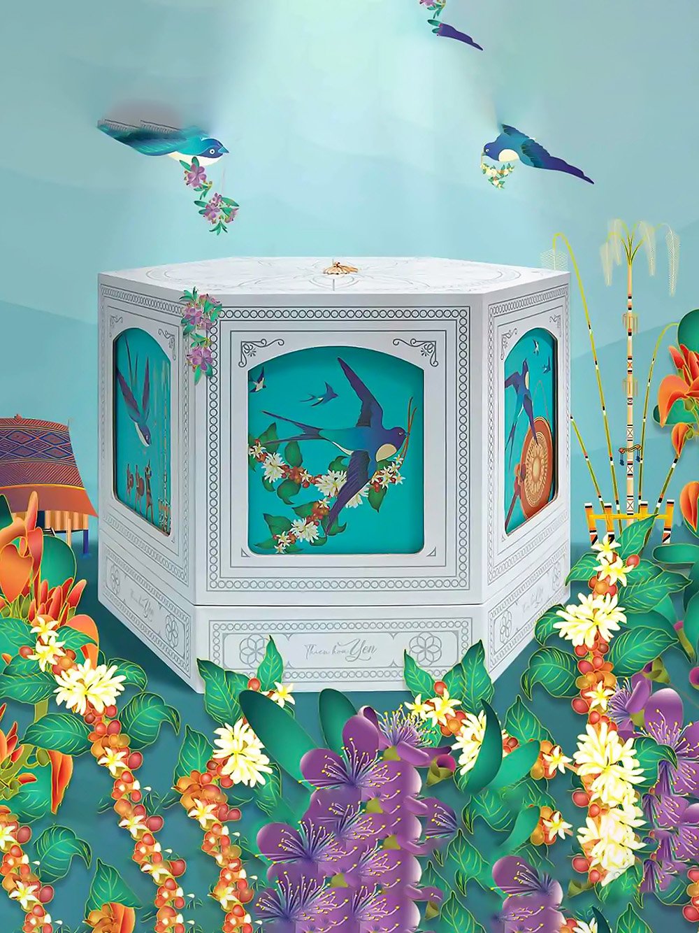 Custom Hexagon Boxes