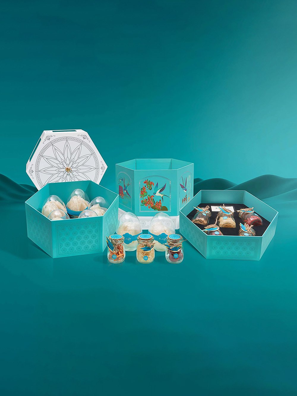 Custom Hexagon Boxes