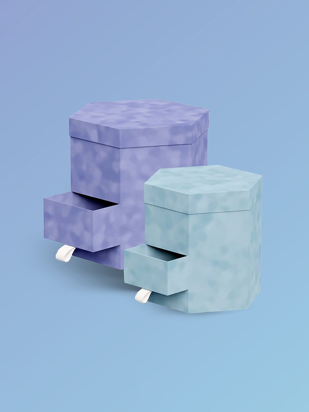 Custom Hexagon Boxes