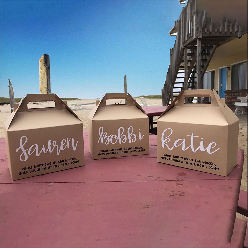 Custom Kraft Gable Packaging Boxes