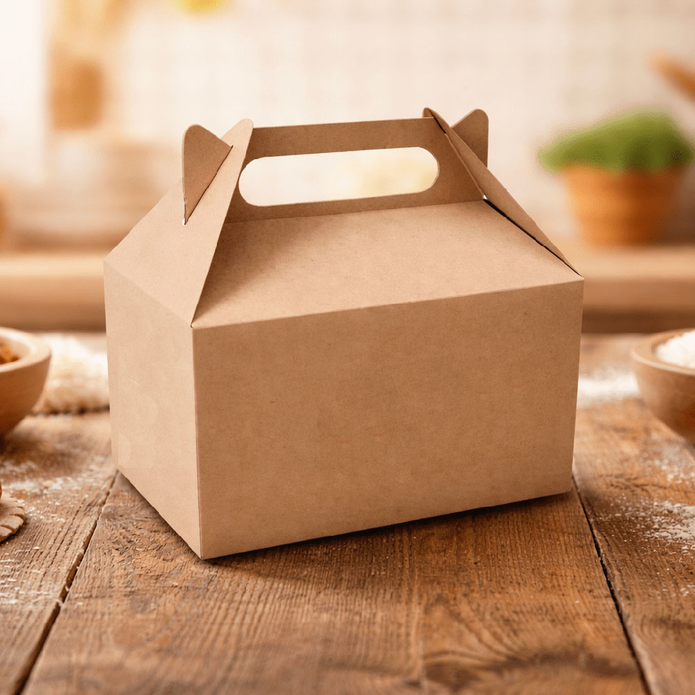 Custom Kraft Gable Packaging Boxes