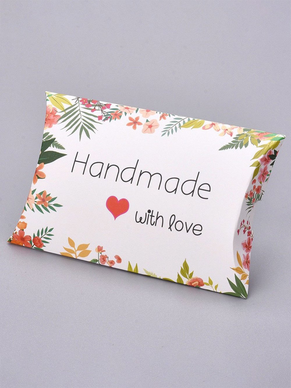 Custom Kraft Paper Gift Pillow Boxes