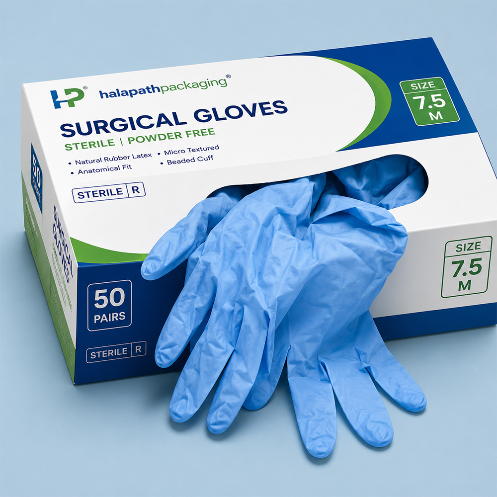 Custom Surgical Gloves Boxes