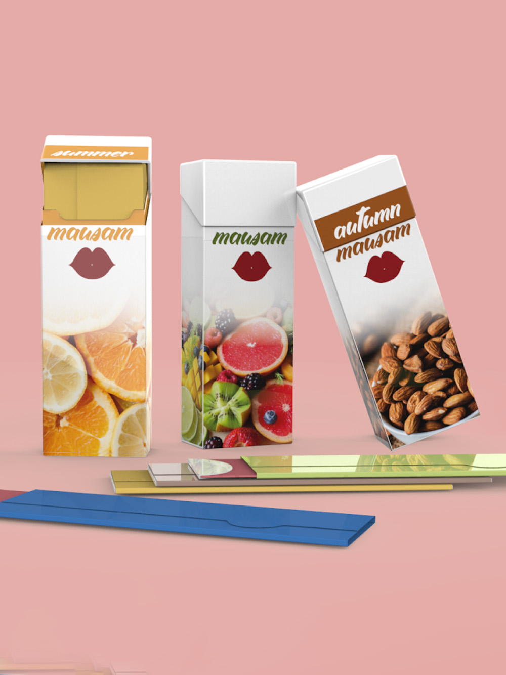 Wholesale custom lip balm boxes for cosmetic brands