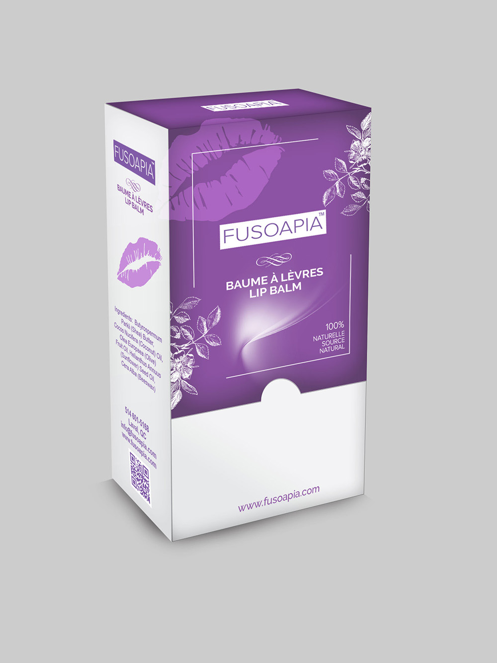 Wholesale custom lip balm boxes for cosmetic brands