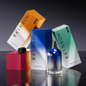 Luxury custom perfume packaging boxes for retail display