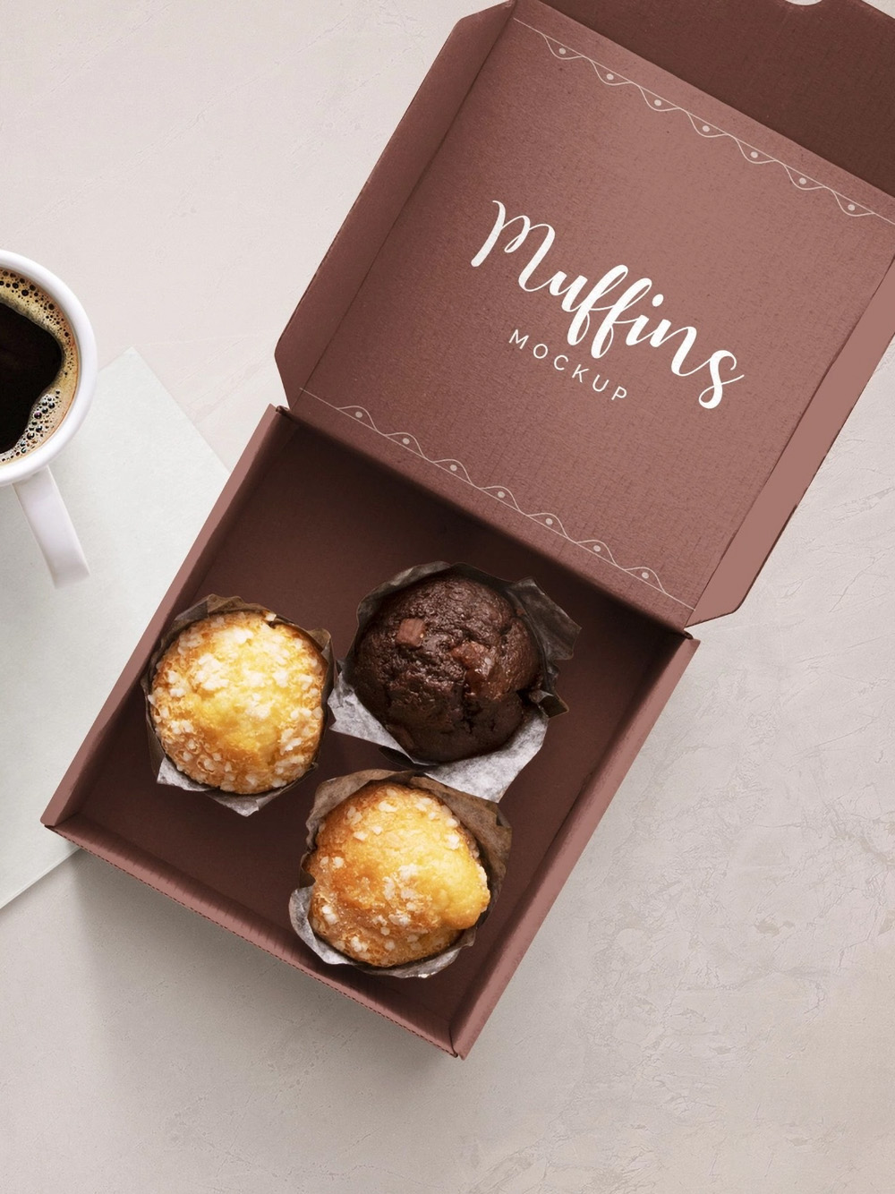 Custom printed muffin boxes with inserts designed to keep muffins fresh, upright and protected during transport