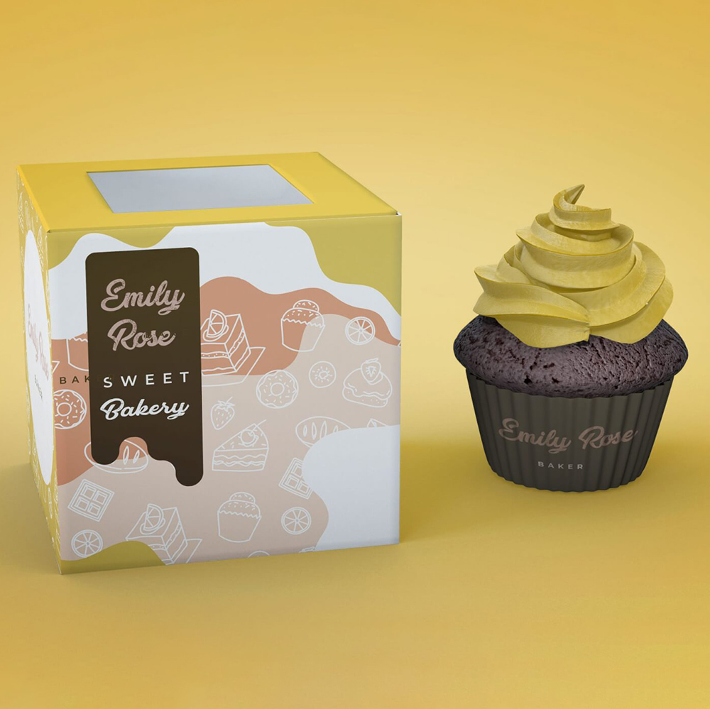 Luxury custom muffin boxes for gourmet and handmade muffins featuring bespoke sizes, premium finishes and logo printing