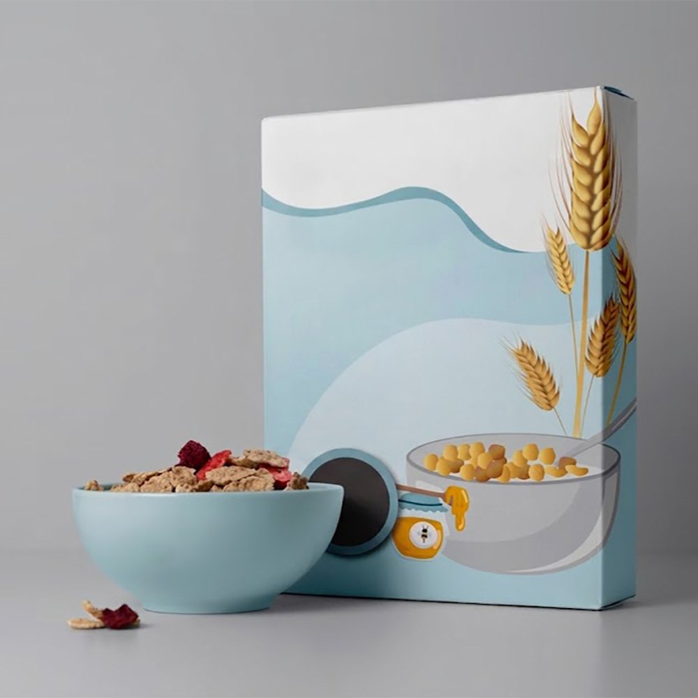 Die Cut Cardboard Cereal Boxes