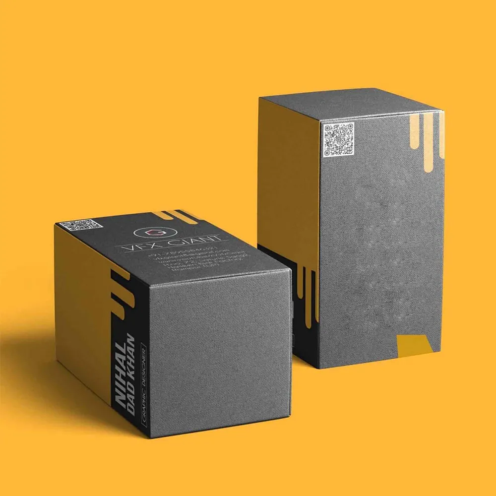 Premium eco friendly tuck packaging boxes