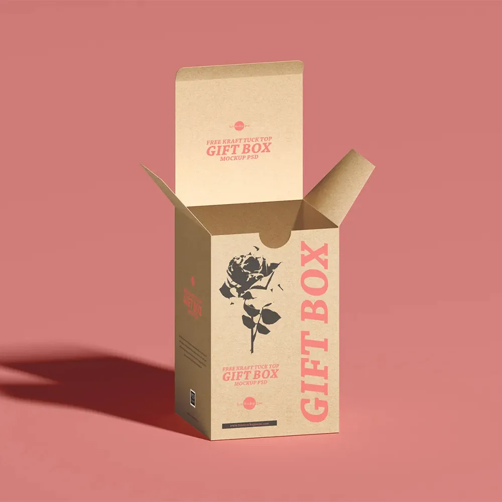 Kraft Tuck Boxes