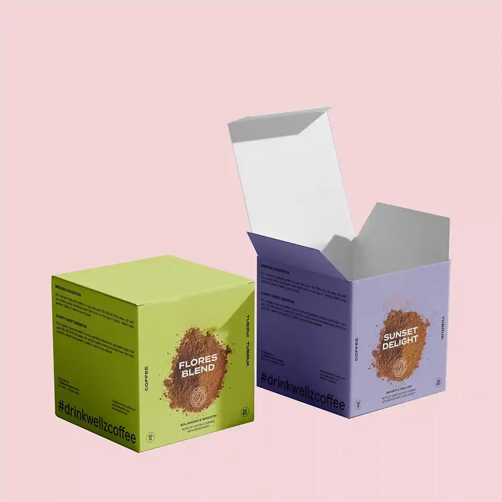Premium eco friendly tuck packaging boxes