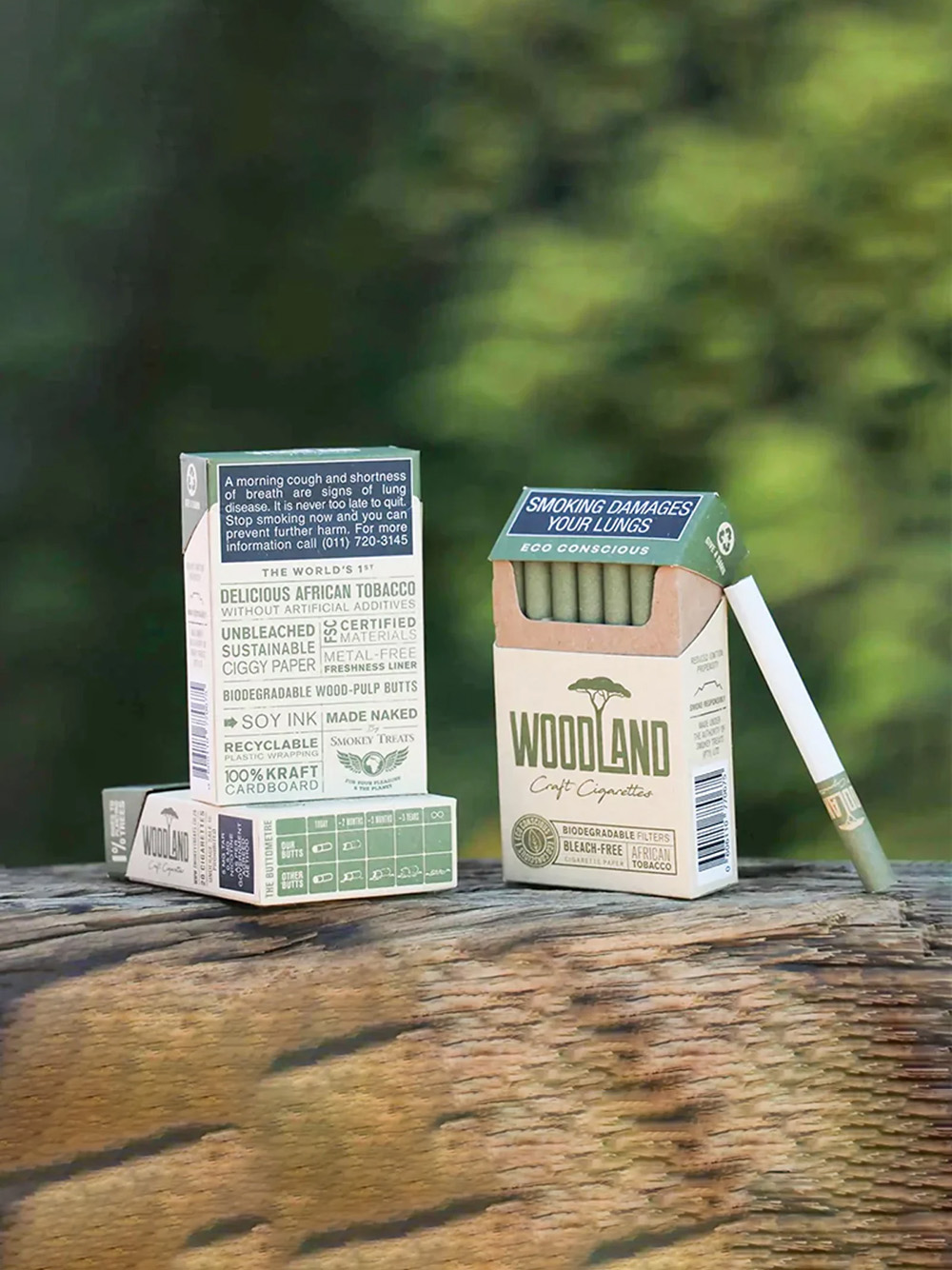 Natural hemp CBD cigarettes in custom CBD cigarette boxes