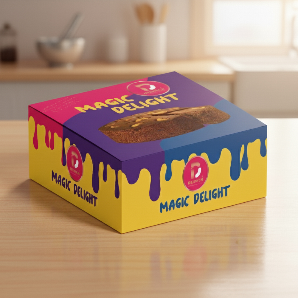 Premium custom cake boxes wholesale – food-grade printable bakery packaging with bespoke sizes & logo printing for bakery shops & home bakers