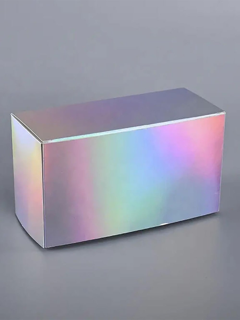 Printed fluorescent color boxes
