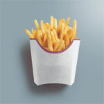 French fry packaging
