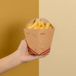 French fry packaging