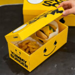 French fry packaging