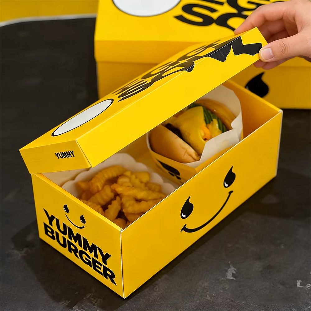 French fry packaging