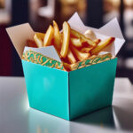French fry packaging