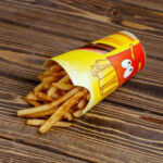 French fry packaging
