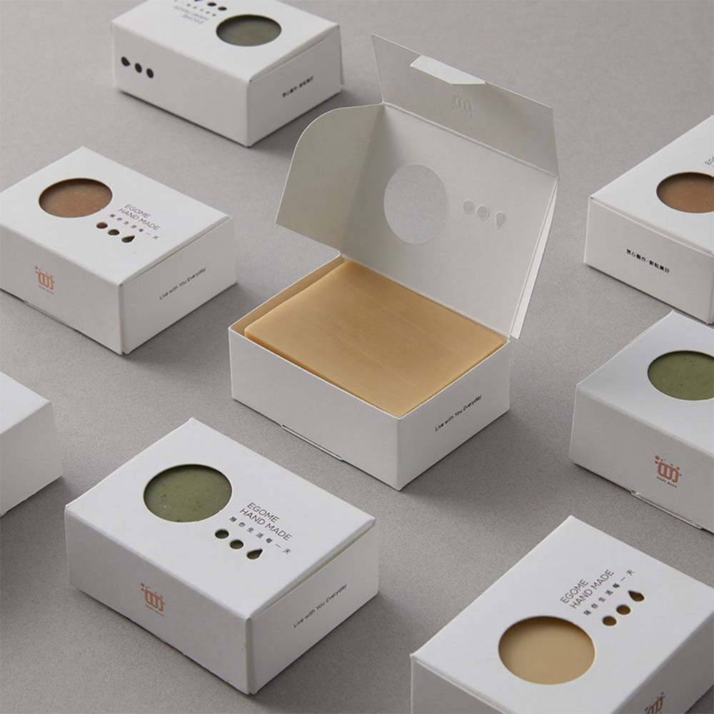 Printed soap boxes with logo branding