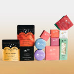 Luxury custom candle packaging boxes made from rigid or cardboard material for premium home fragrance brands