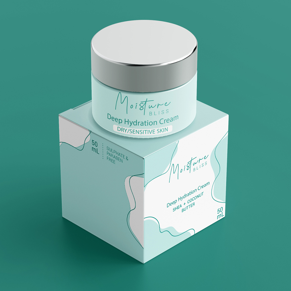 Premium cream boxes with magnetic closure and inserts